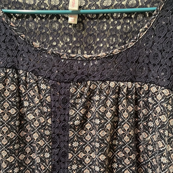 Xhilaration 3/4 sleeve cropped top size XXL - Picture 2 of 9